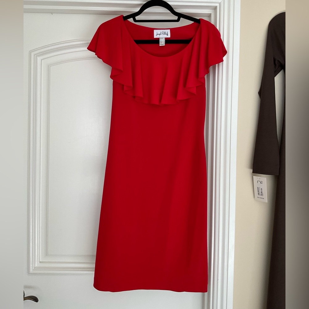 Vibrant Red Mini Dress